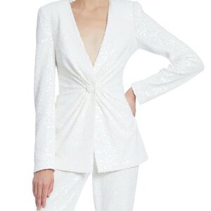 Badgley Mischka sequined 2 piece suite Attire